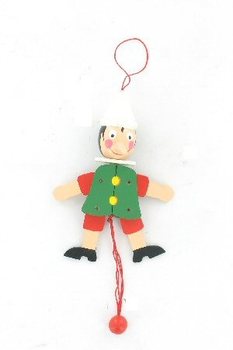 Đồ chơi gỗ Rối d&acirc;y k&eacute;o Pinocchio (4 c&aacute;i)