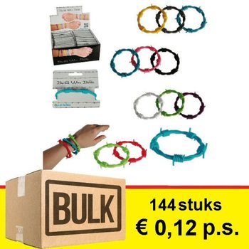 ***ƯU ĐÃI MUA SỈ*** VÒNG TAY KẼM GAI TRONG HỘP TRƯNG BÀY (144 chiếc)
