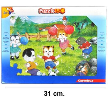 Tranh Ghép Hình Lớn 15 Mảnh - Mẫu: Những Người Bạn (12 bộ)