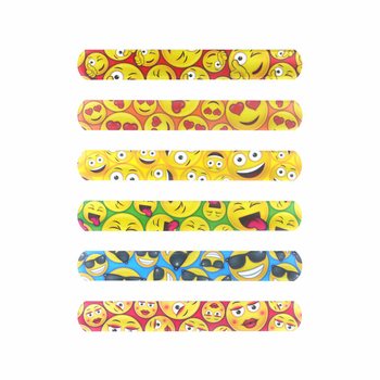 Vòng Tay Slap Mặt Cười Smiley (120 cái)