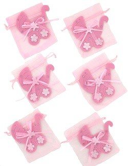 Túi Đựng Quà Sơ Sinh - Hồng Baby (12 cái)