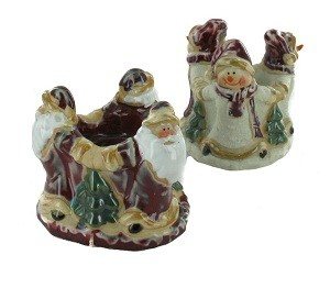 GIÁ ĐỠ NẾN TEALIGHT GIÁNG SINH (2 cái)