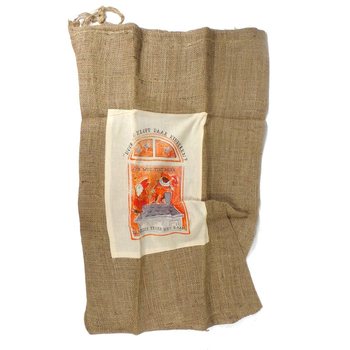 Bao Tải Đay Cỡ Lớn Đựng Qu&agrave; Noel / Sinterklaas (6 c&aacute;i)