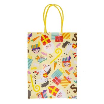 T&Uacute;I QU&Agrave; TẶNG GIẤY - SINTERKLAAS - K&iacute;ch thước 16x9x22 CM (12 c&aacute;i)