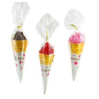 Khăn Tay H&igrave;nh C&acirc;y Kem - Nhỏ (7 chiếc)
