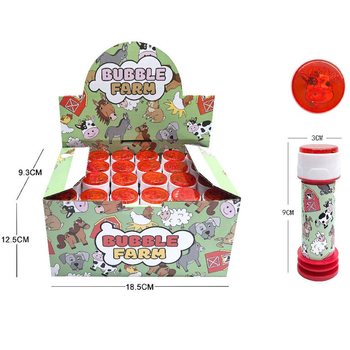 THỔI BONG B&Oacute;NG N&Ocirc;NG TRẠI, 25ML TRONG HỘP TRƯNG B&Agrave;Y (24 c&aacute;i)
