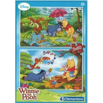 ĐỒ CHƠI GHÉP HÌNH CLEMENTONI DISNEY WINNIE THE POOH 2 x 60 MẢNH (Hộp 6 cái)