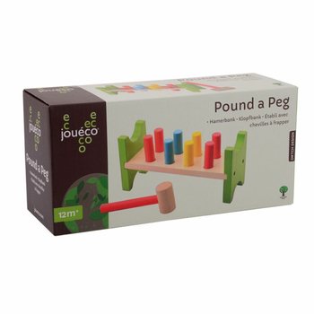 JOUECO - Đồ Chơi G&otilde; B&uacute;a Bằng Gỗ - Ph&ugrave; hợp cho trẻ từ: 12 Th&aacute;ng (1 c&aacute;i)