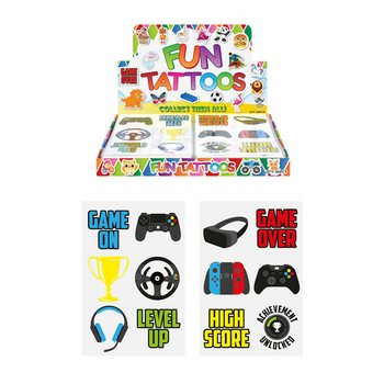 Hộp Trưng Bày Hình Xăm Gamer Fun (96 tờ)