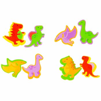 Bộ 2 Cục Tẩy Khủng Long DINO Trong Hộp Trưng B&agrave;y (36 bộ)