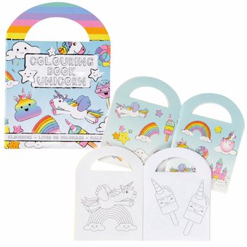 Sách tô màu kỳ lân cỡ nhỏ kèm nhãn dán (48 cuốn)