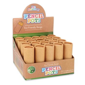 12x B&uacute;t Ch&igrave; M&agrave;u Trong Ống Giấy: Mẫu: Eco Friendly - C&oacute; Hộp Trưng B&agrave;y (20 chiếc)