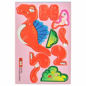 Tranh gh&eacute;p h&igrave;nh 3D Khủng long (48 chiếc)