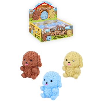 Ch&oacute; Poodle Co Gi&atilde;n Đ&agrave;n Hồi Trong Hộp Trưng B&agrave;y (12 C&aacute;i)