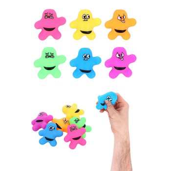 ĐỒ CHƠI B&Oacute;P NẮN SQUEEZY SPLAT MAN - NHIỀU M&Agrave;U - K&Egrave;M HỘP TRƯNG B&Agrave;Y (24 c&aacute;i)