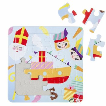 TR&Ograve; CHƠI XẾP H&Igrave;NH SINTERKLAAS - 14 x 14 cm (50 bộ)
