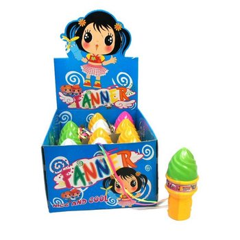 QUẠT CẦM TAY HÌNH KEM (12 cái)