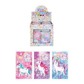 Sổ Tay Mini Hình Kỳ Lân Unicorn Kèm Hộp Trưng Bày (168 chiếc)