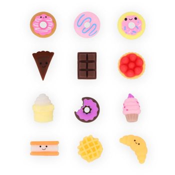 ĐỒ CHƠI SQUISHY B&Aacute;NH NGỌT BỐC THĂM - K&Egrave;M HỘP TRƯNG B&Agrave;Y (84 chiếc)