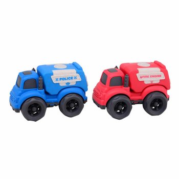 JOUECO - Bộ Đồ Chơi Xe Cứu Hộ BIO - D&agrave;nh cho trẻ từ 18 Th&aacute;ng+ (1 bộ)