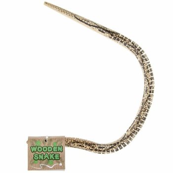 Rắn gỗ uốn lượn - 50cm - Hộp trưng b&agrave;y (24 c&aacute;i)