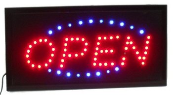 Bảng Hiệu Đ&egrave;n LED "OPEN" &ndash; 2 M&agrave;u