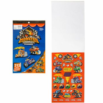 S&aacute;ch d&aacute;n h&igrave;nh Monster Truck 212 miếng (12 quyển)