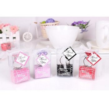 M&oacute;c Kh&oacute;a Nhẫn Cưới Qu&agrave; Tặng Đ&aacute;m Cưới Hộp Qu&agrave; (6 chiếc)