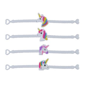 VÒNG TAY SILICONE KỲ LÂN CHO BÉ (100 cái)