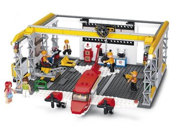 Sluban Nh&agrave; chứa m&aacute;y bay M38-B0372 (1 c&aacute;i)