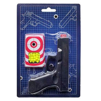 Súng BB GUN 13cm vỉ treo [ dưới 0.08J ] (6 cây)