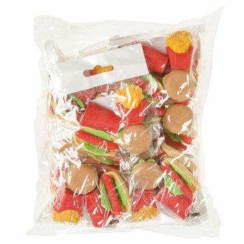 Bộ 4 G&ocirc;m Tẩy Fast Food (Hộp Trưng B&agrave;y 12 bộ)