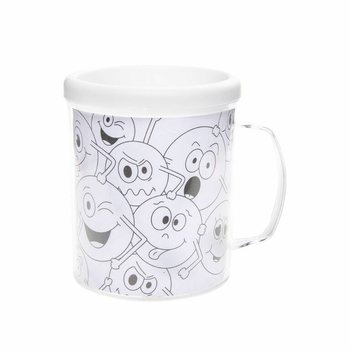 SMILEY - CỐC NƯỚC TỰ T&Ocirc; M&Agrave;U DIY (2 chiếc)