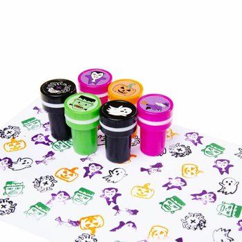 Con Dấu Halloween Trong Hộp Trưng B&agrave;y (60 chiếc)
