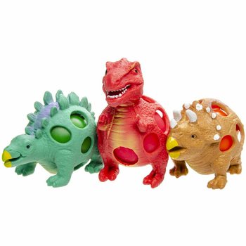 B&oacute;ng B&oacute;p Lưới Khủng Long Squishy - Hộp Trưng B&agrave;y (12 chiếc)
