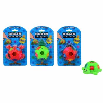 Đồ chơi Fidget - Bộ giải đố tr&iacute; uẩn h&igrave;nh động vật tr&ecirc;n vỉ (12 c&aacute;i)