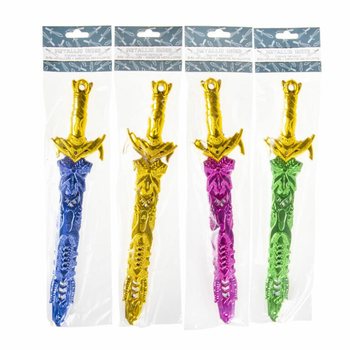 KIẾM ĐỒ CHƠI MÀU KIM LOẠI, DÀI 33 CM (36 chiếc)