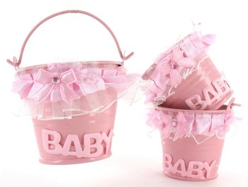XÔ TRANG TRÍ - HỒNG BABY (12 cái)