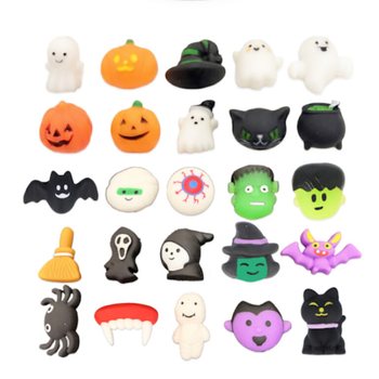 HỘP XÔ ĐỒ CHƠI SQUISHY HALLOWEEN MIX (25 cái)