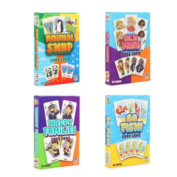 BỘ 4 TR&Ograve; CHƠI B&Agrave;I CỔ ĐIỂN CLASSIC CARD GAMES - HỘP TRƯNG B&Agrave;Y (12 C&aacute;i)