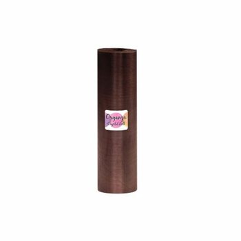 Cuộn Vải Organza - 28 Cm x 25 M&Eacute;T - M&agrave;u N&acirc;u Chocolate (1 cuộn)