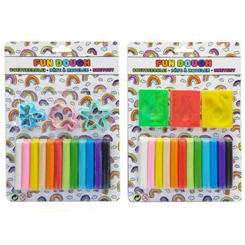 Vỉ Lớn: Đất S&eacute;t Nặn & Khu&ocirc;n (12 Cuộn)