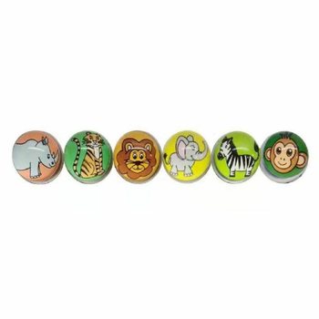 Bóng Nẩy Đồ Chơi Động Vật Rừng Xanh - Ø 3.2 cm (50 quả)