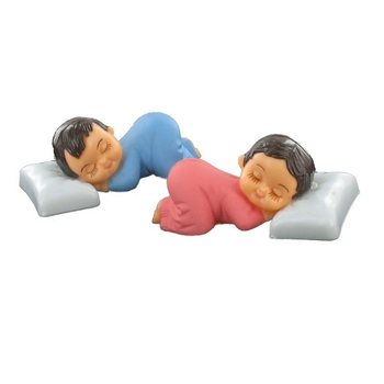 Topper Bánh Kem - Em Bé Ngủ Trên Gối (56 cái)