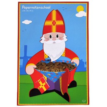 Khay Đựng B&aacute;nh Pepernoten Sinterklaas Cỡ Lớn 26 x 24 x 33 cm (Bộ 6 c&aacute;i)