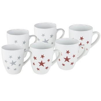 Bộ 6 Cốc Gi&aacute;ng Sinh Trong Hộp Qu&agrave; (2 bộ)