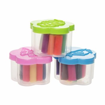 Bộ 6 Hũ Đất S&eacute;t Nặn Cho B&eacute; Trong Hộp (1 bộ)
