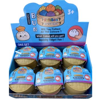 RAGE - B&aacute;nh Bao Squishy Dumplings LỚN (8.5 x 8.5 x 4.8 cm) - Đồ Chơi Fidget Viral 2026 (12 c&aacute;i)