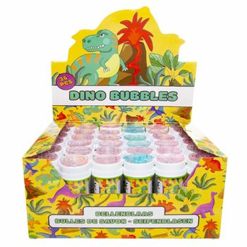 Bong Bóng Xà Phòng Khủng Long 50ml Kèm Khay Trưng Bày (36 cái)