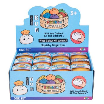 RAGE - Đồ chơi Squishy B&aacute;nh bao nhỏ (5.3x5.3x4.1 cm) - Xu hướng 2026 (24 c&aacute;i)